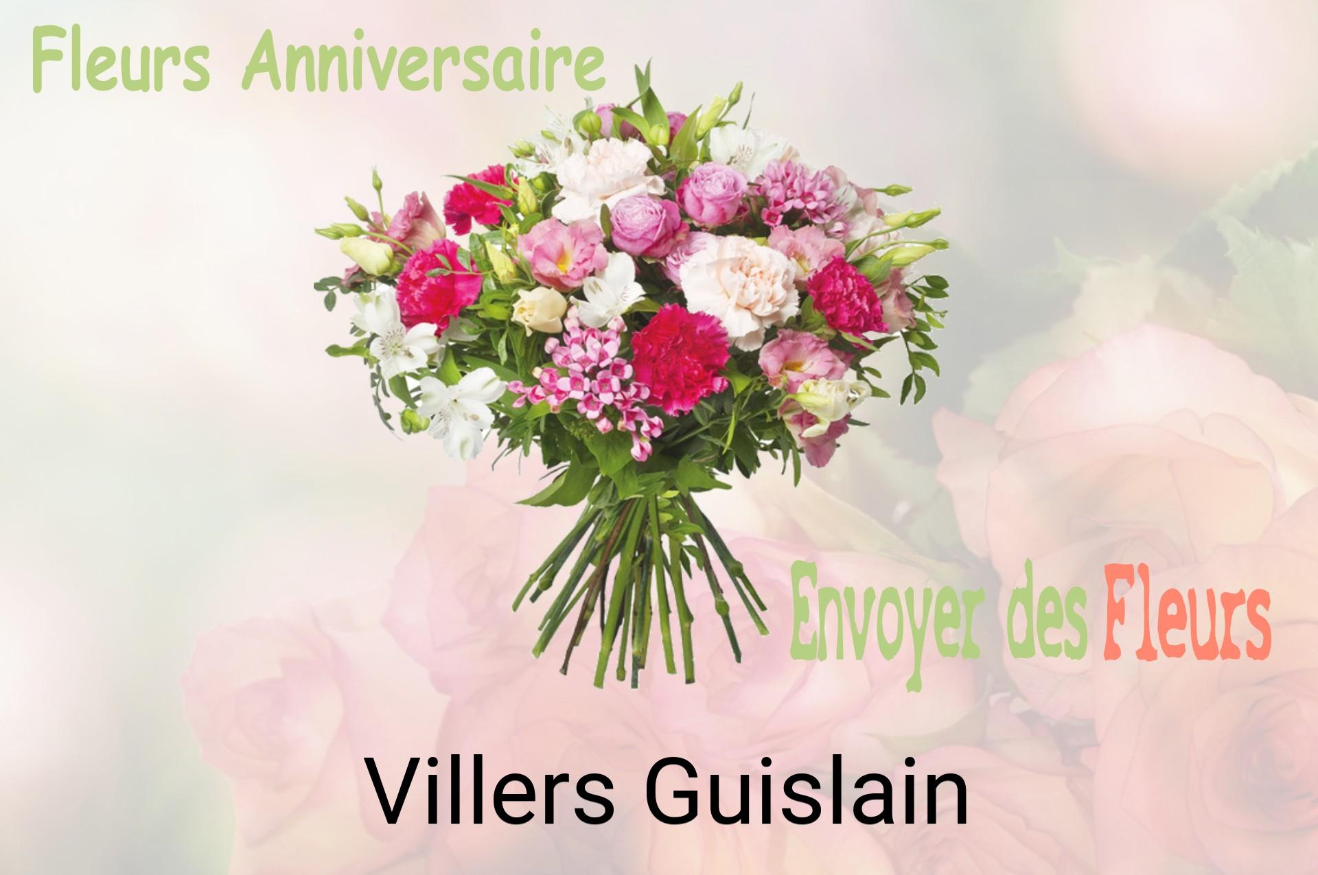 Bouquet de fleurs d’anniversaire livré à Villers-Guislain