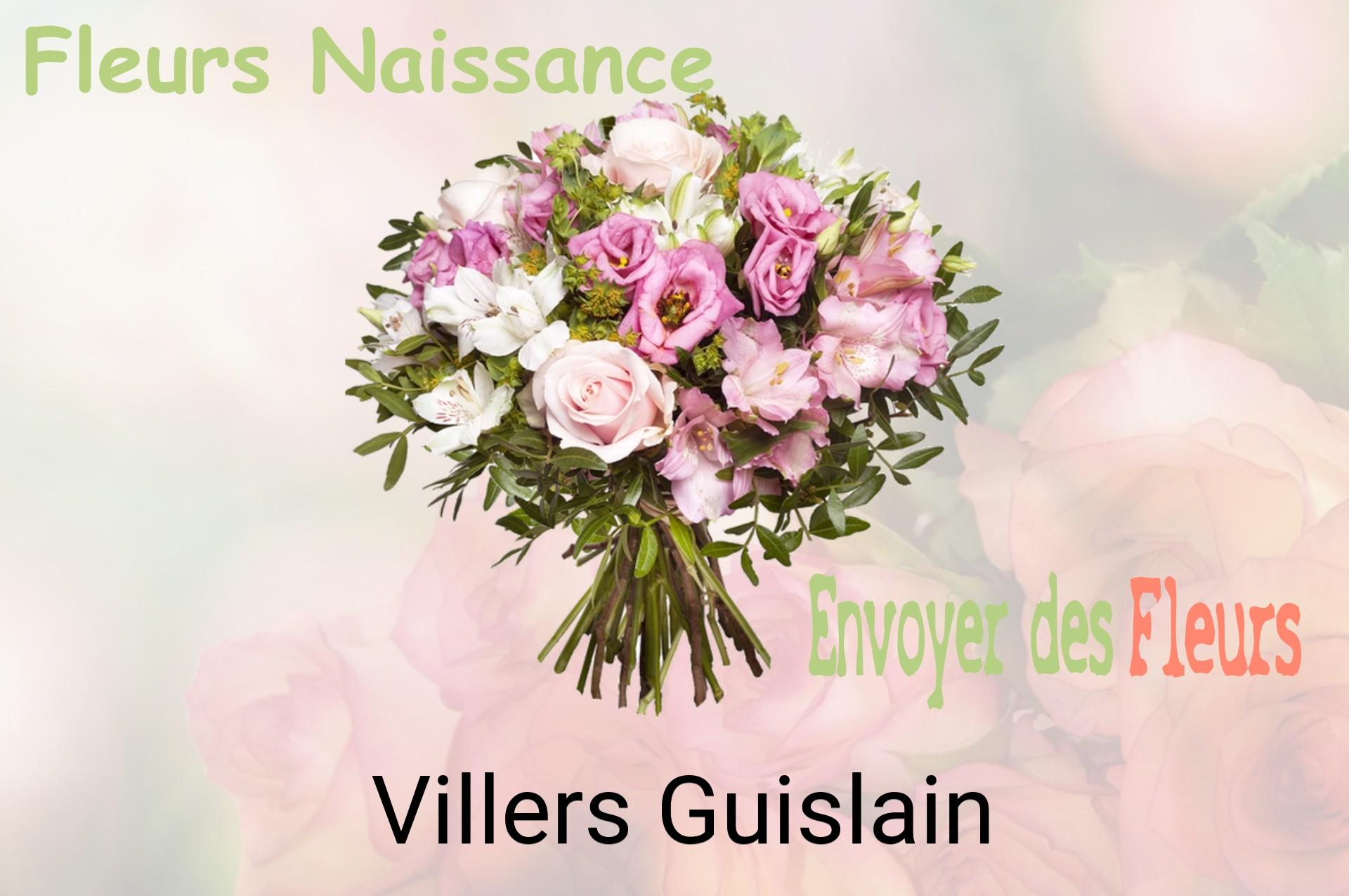 Bouquet de fleurs de naissance livré à Villers-Guislain
