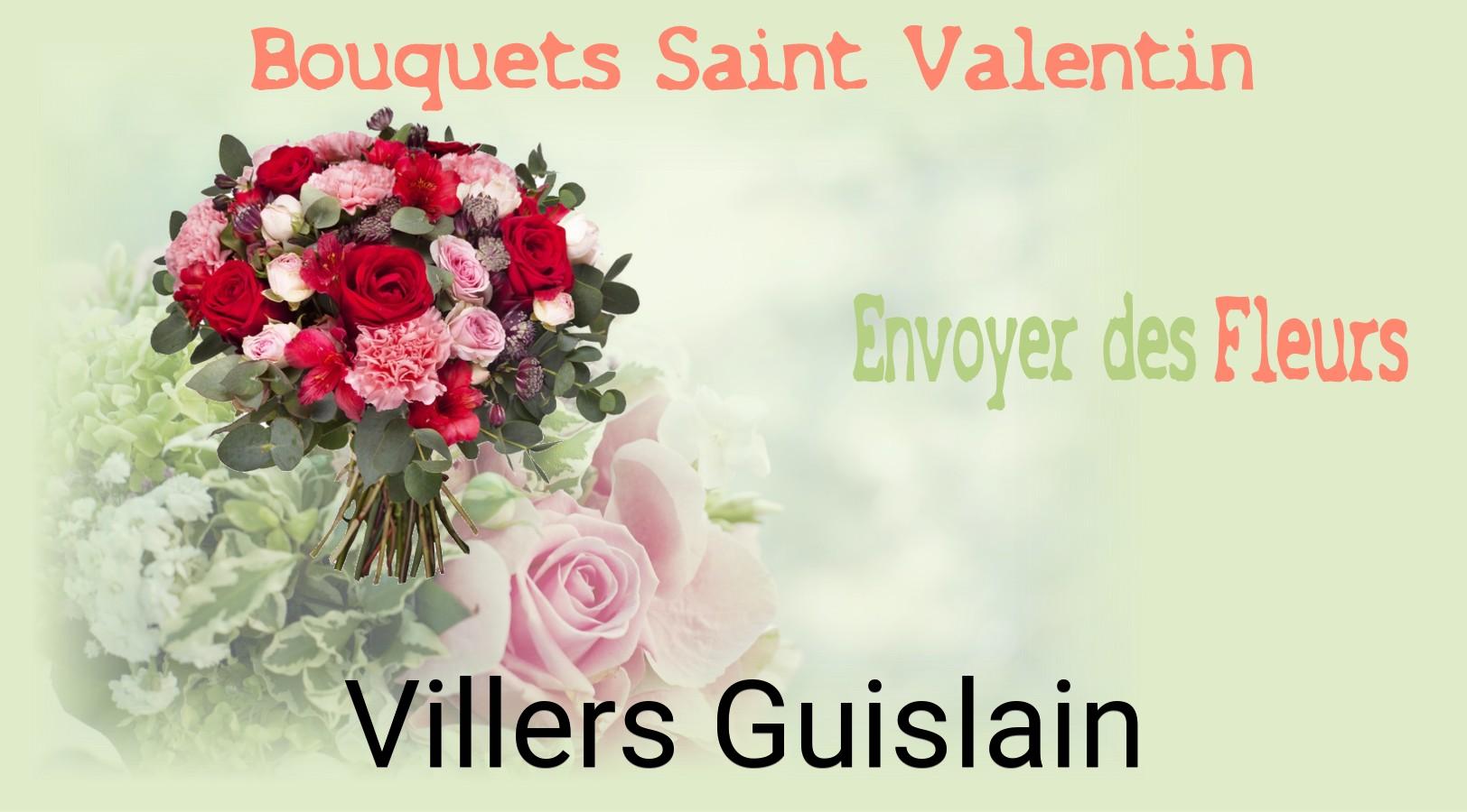 Roses de Saint-Valentin livrées à Villers-Guislain